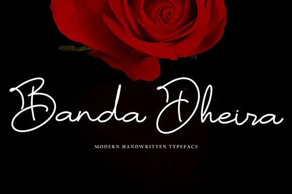 Banda Dheira Font Banda Dheira Font Poster 1