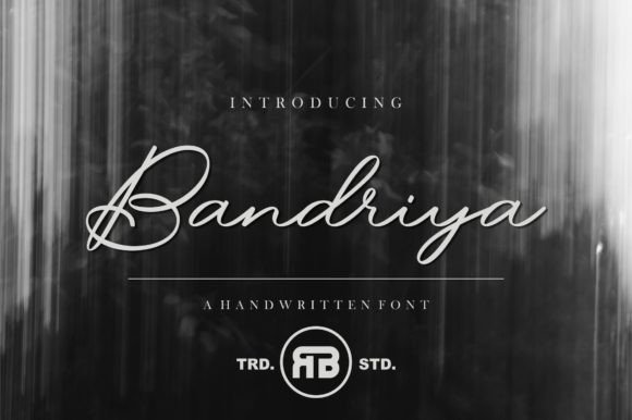 Bandriya Font Poster 1