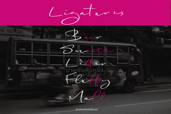 Bangkok Restless Font Poster 6
