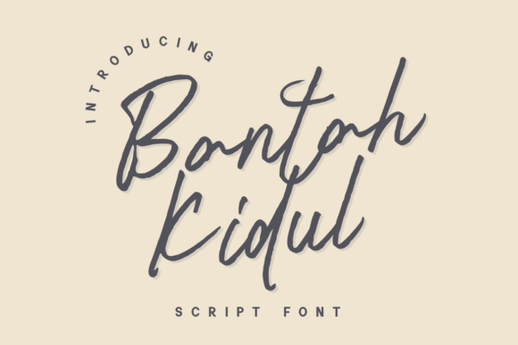 Bantah Kidul Font Poster 1