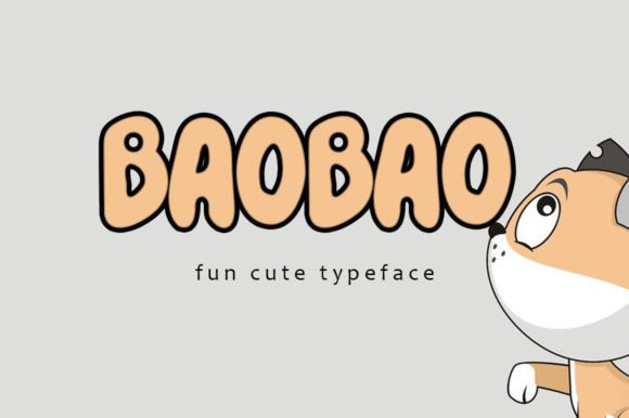 Baobao Font Poster 1