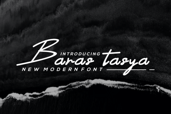 Barastasya Font Poster 2