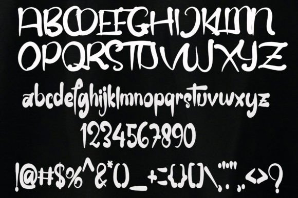 Barbarosa Font Poster 5