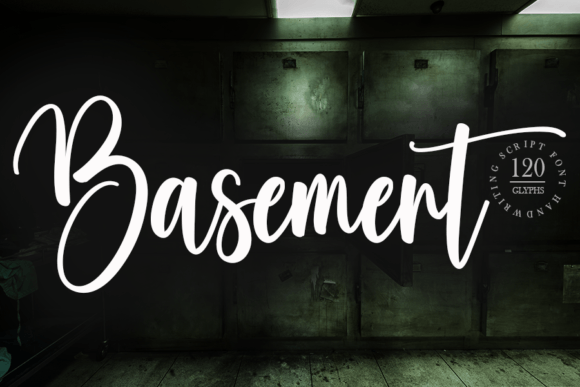 Basement Font Poster 1