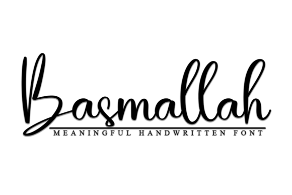 Basmallah Font Poster 1