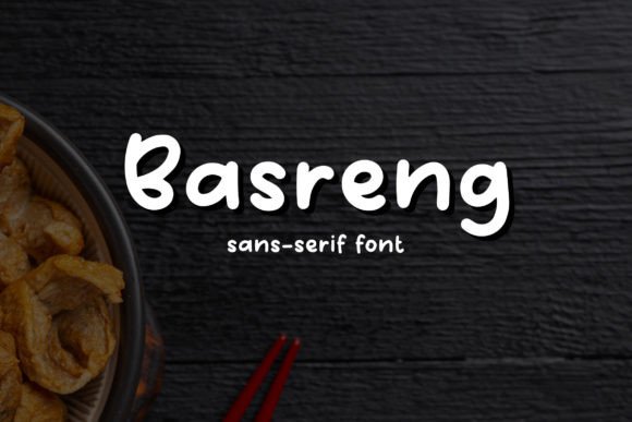 Basreng Font Poster 1