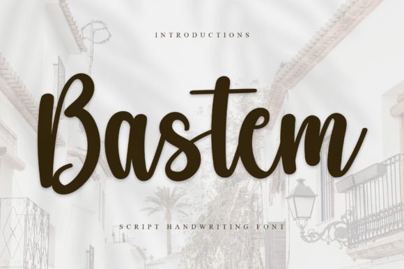 Bastem Font Poster 1