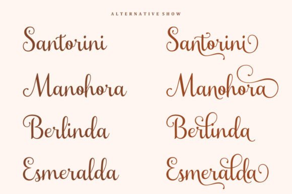 Battegirn Font Poster 7