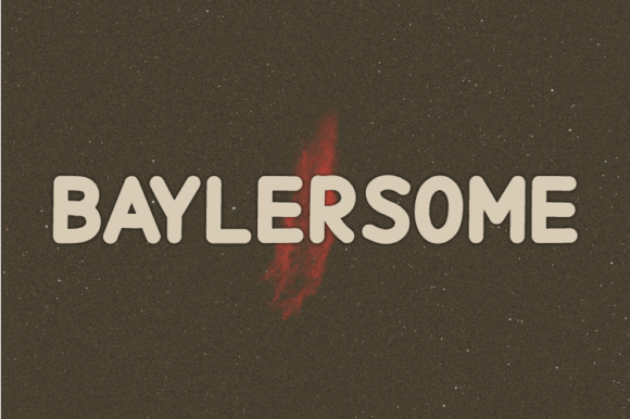 Baylersome Font Poster 1