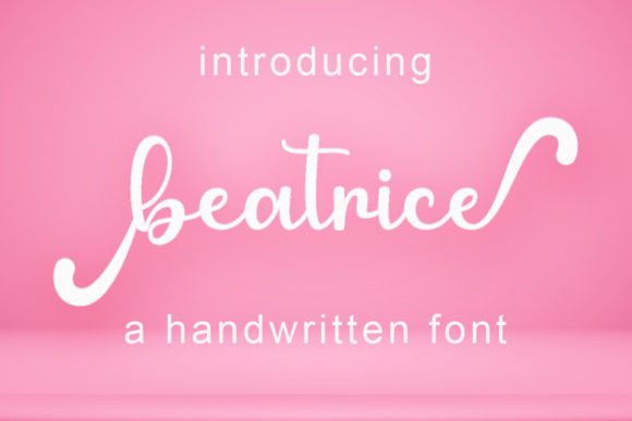 Beatrice Font Poster 1