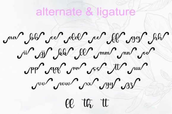 Beatrice Font Poster 6
