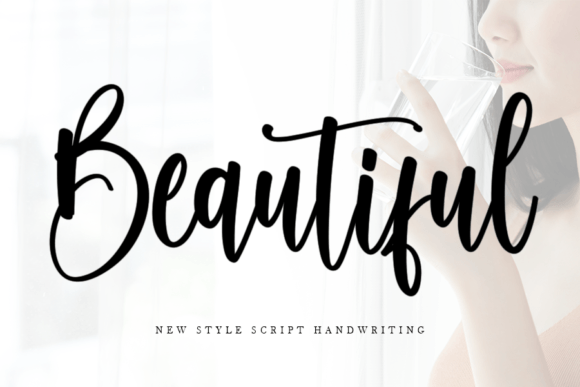 Beautiful Font Beautiful Font Poster 1