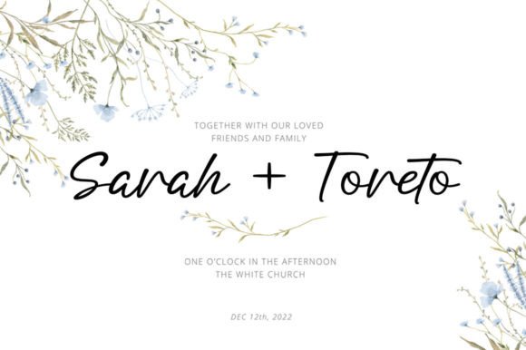 Beautiful Dream Font Poster 3