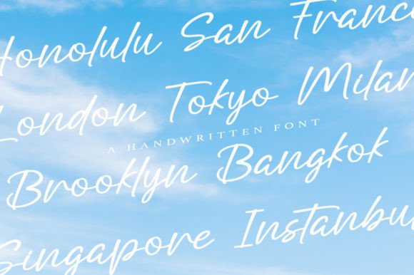 Beautiful Dream Font Poster 6