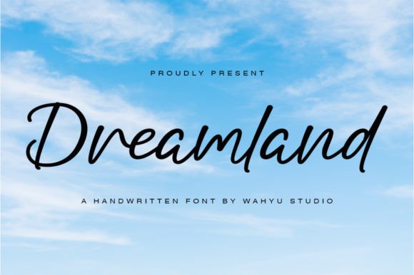 Beautiful Dream Font Poster 8
