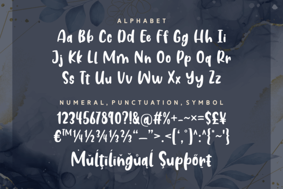 Beautiful Gwyneth Font Poster 6