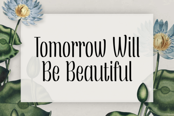 Beautiful Mellinda Font Poster 2