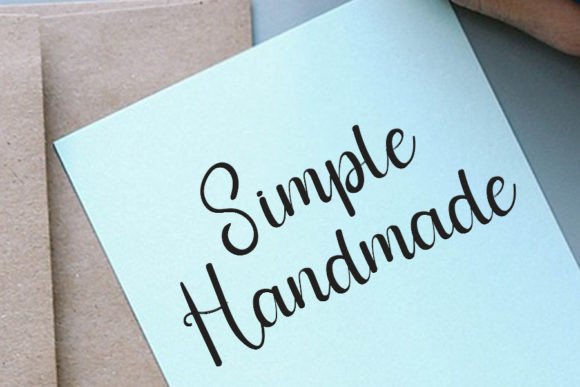 Beautiful Nature Font Poster 3