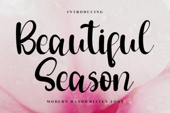 Beautiful Season Font