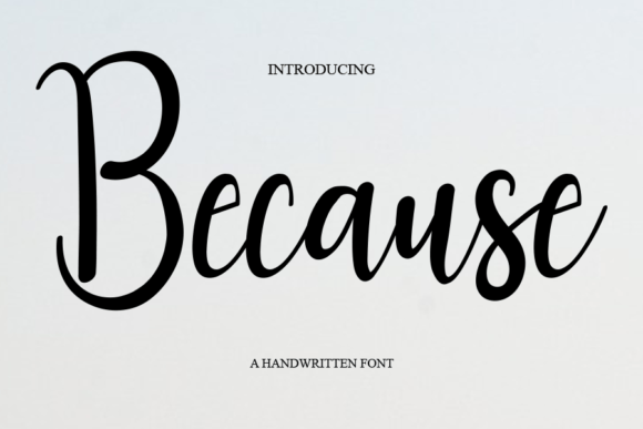 Because Font