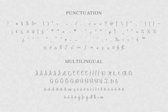 Becharm Font Poster 11
