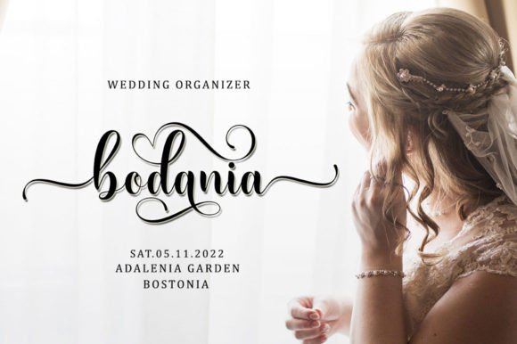 Bedgan Font Poster 4