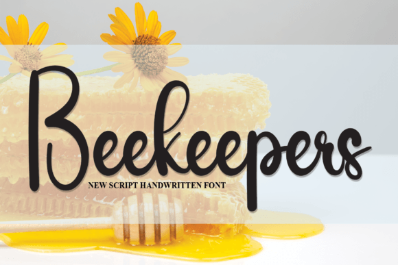 Beekeepers Font Poster 1