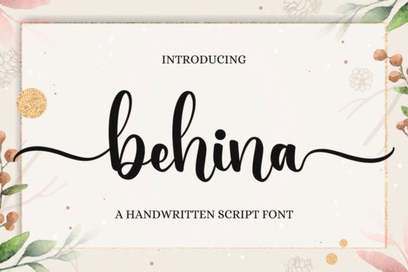 Behina Font Poster 1