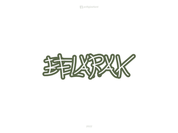 Belarak Font Poster 8