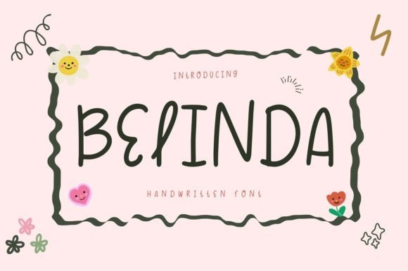 Belinda Font Poster 1