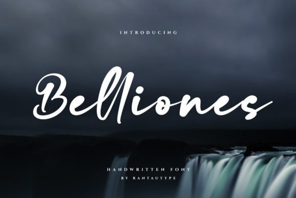 Belliones Font Poster 1