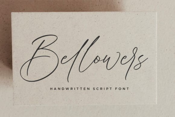 Bellowers Font Poster 1