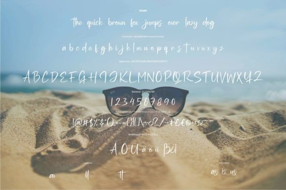 Belluta Font Poster 6