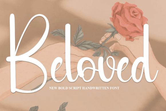 Beloved Font Beloved Font Poster 1