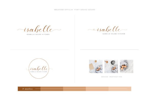 Beloved Ottilia Font Poster 11