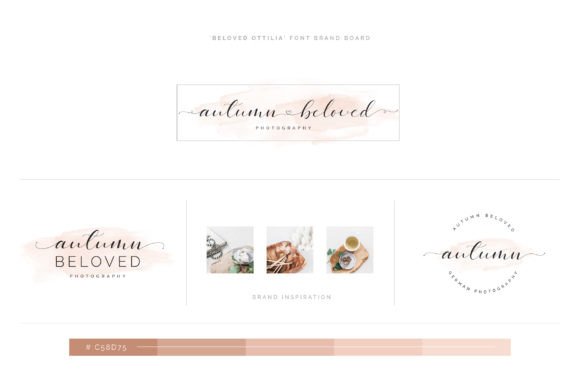 Beloved Ottilia Font Poster 12