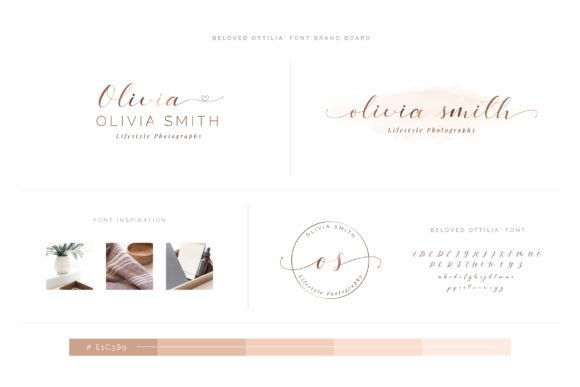 Beloved Ottilia Font Poster 16