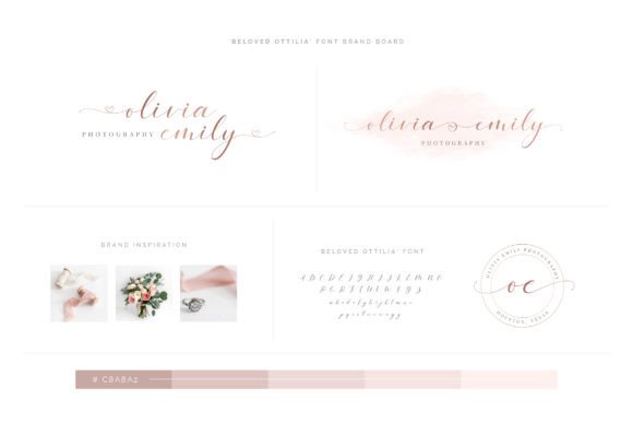Beloved Ottilia Font Poster 19