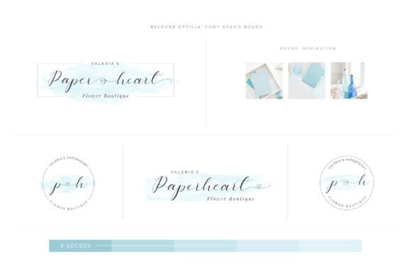 Beloved Ottilia Font Poster 4