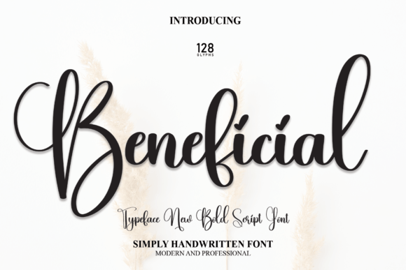 Beneficial Font Poster 1