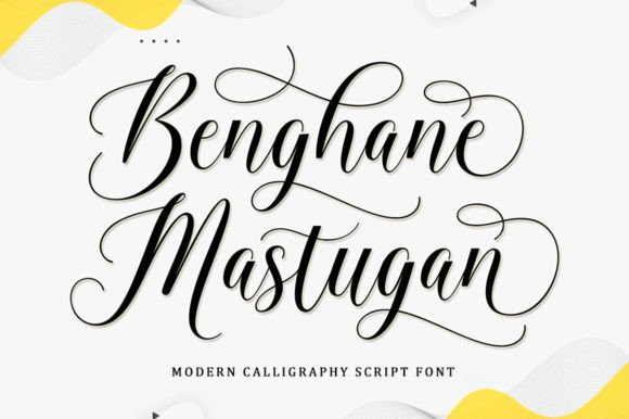 Benghane Mastugan Font Poster 1