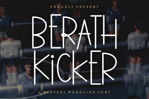 Berath Kicker Font Poster 1