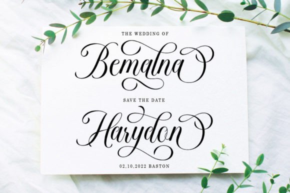 Bergidan Font Poster 4