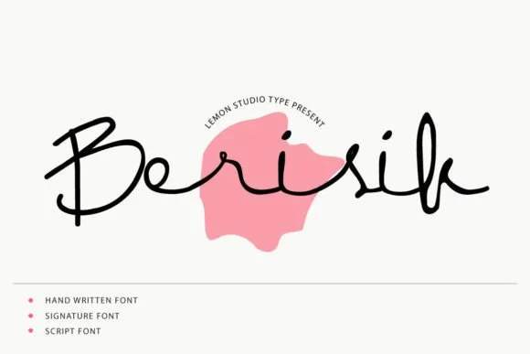 Berisik Font Berisik Font Poster 1