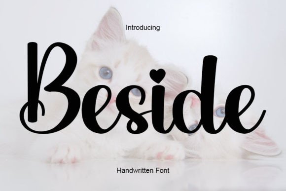 Beside Font Poster 1