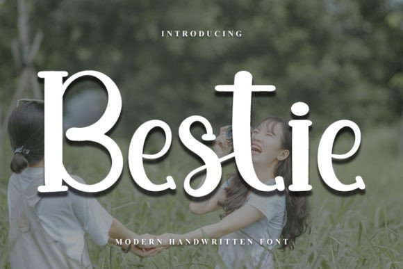 Bestie Font Poster 1