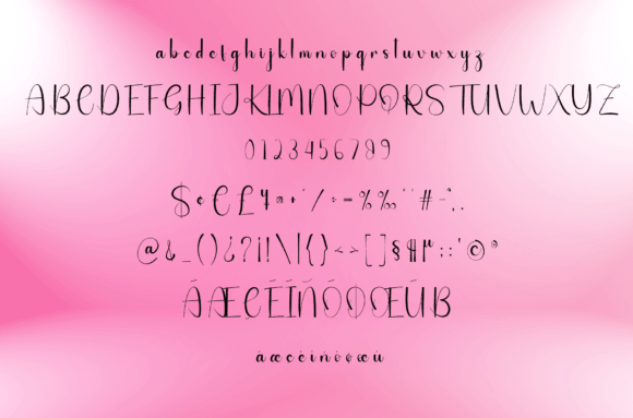 Bestie Font Poster 6