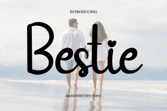 Bestie Font Poster 1