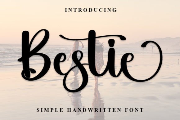 Bestie Font Poster 1