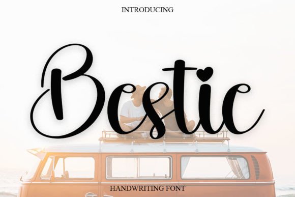 Bestie Font Poster 1